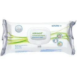 mikrozid universele doekjes premium Flowpack premium maxi, afmeting doek: 25 x 25 cm